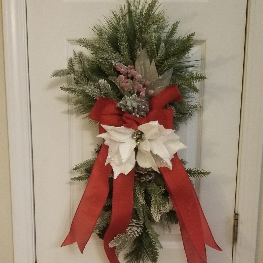 Homemade Christmas Swag